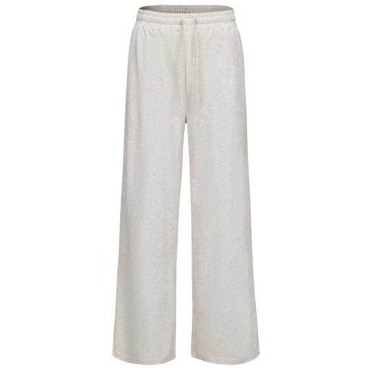 Ice Marl Marl - Front - Slazenger Womens-Ladies Wide Leg Jogging Bottoms