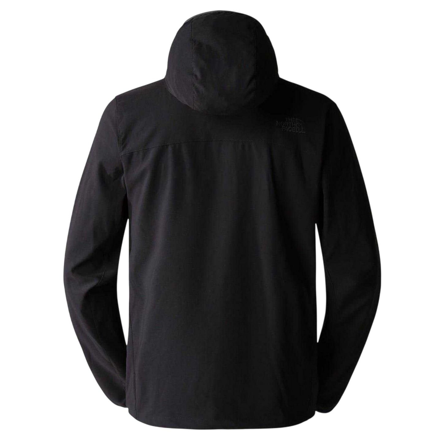 Black - Back - The North Face Mens Hooded Jacket