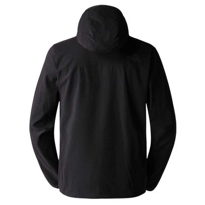 Black - Back - The North Face Mens Hooded Jacket