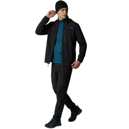 Black - Pack Shot - The North Face Mens Hooded Jacket
