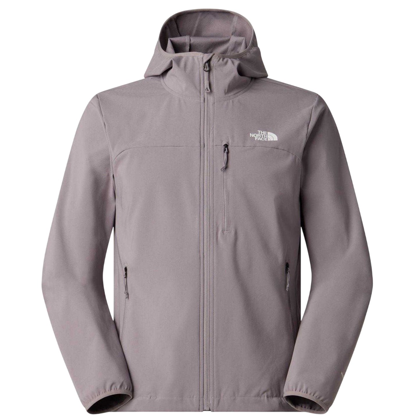 Grey - Front - The North Face Mens Hooded Jacket
