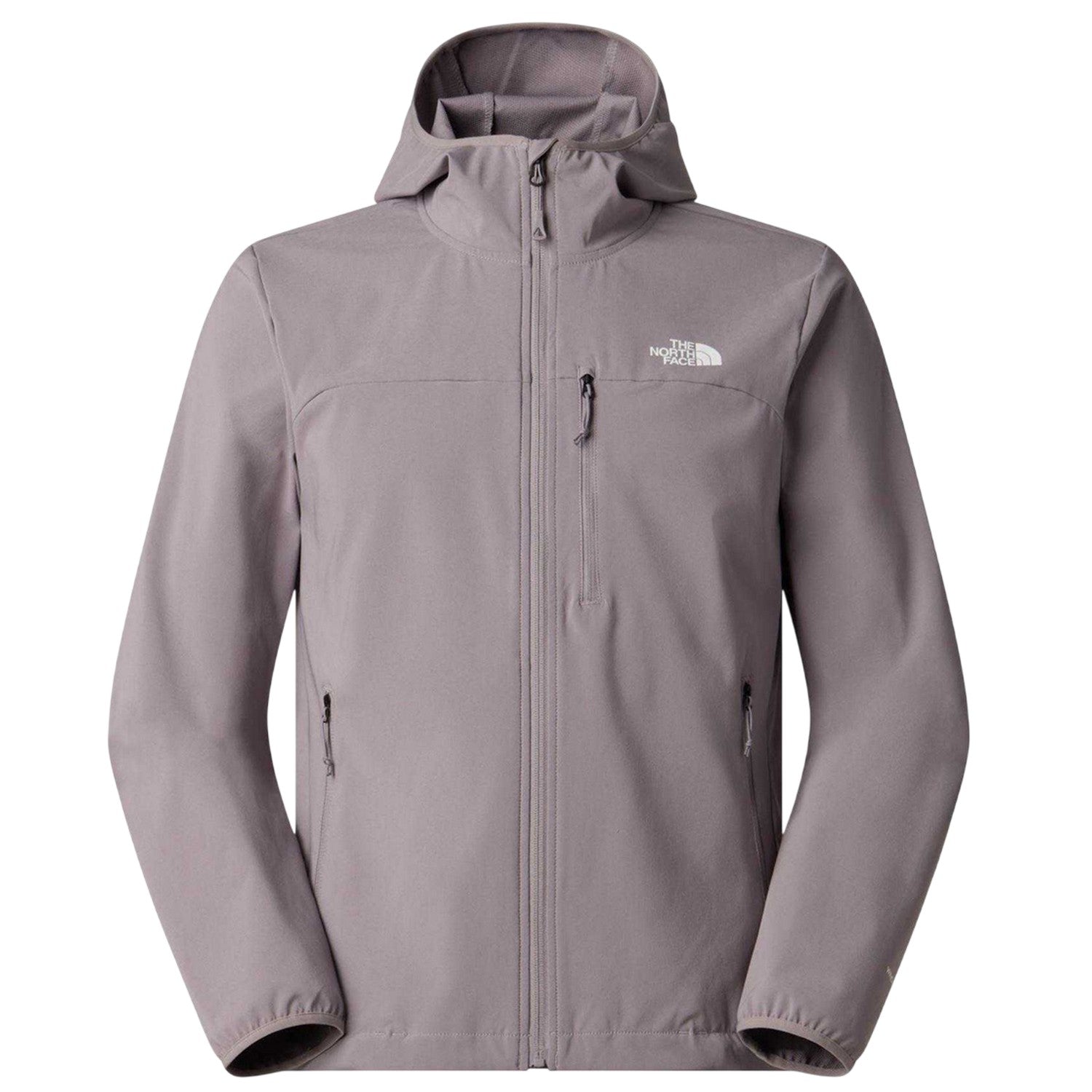 Grey - Front - The North Face Mens Hooded Jacket