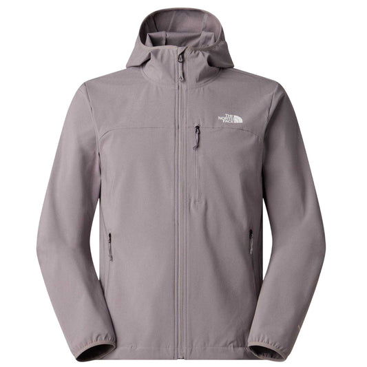 Grey - Front - The North Face Mens Hooded Jacket