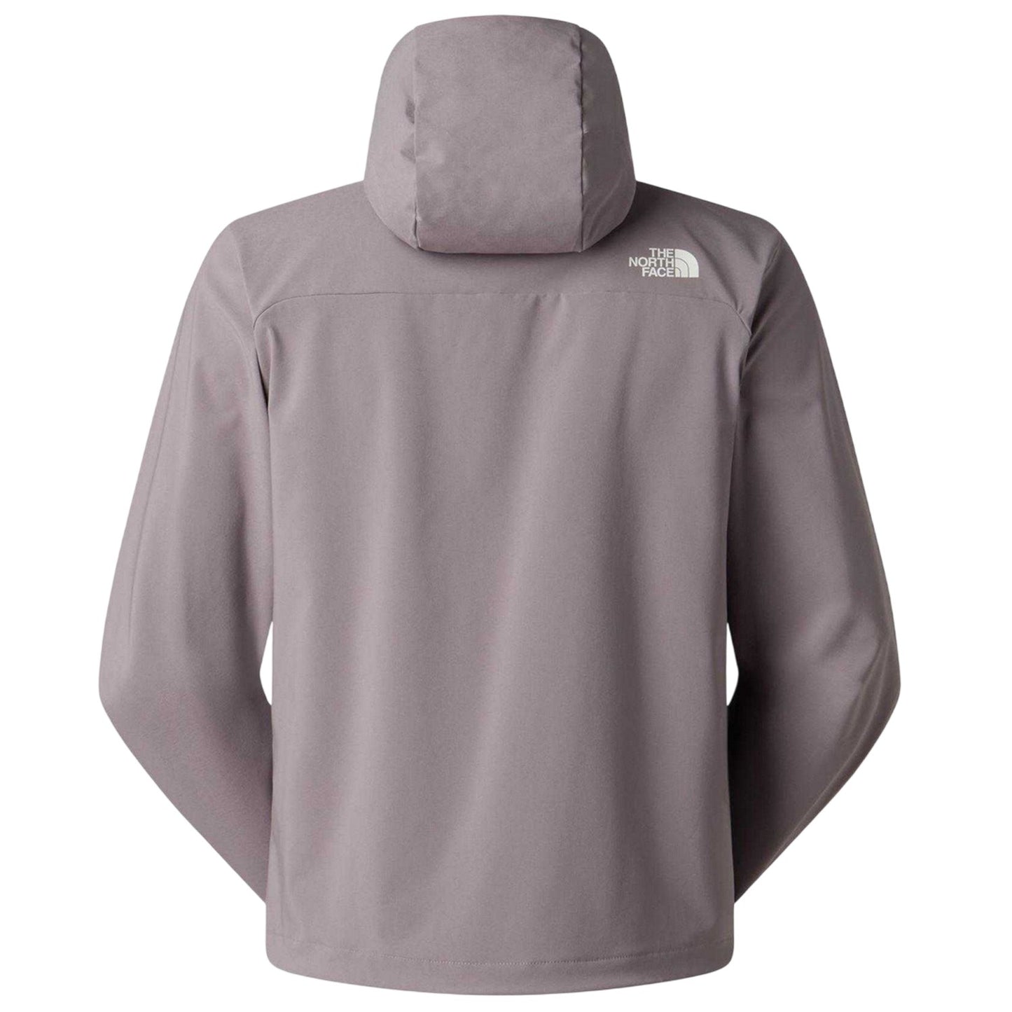 Grey - Back - The North Face Mens Hooded Jacket