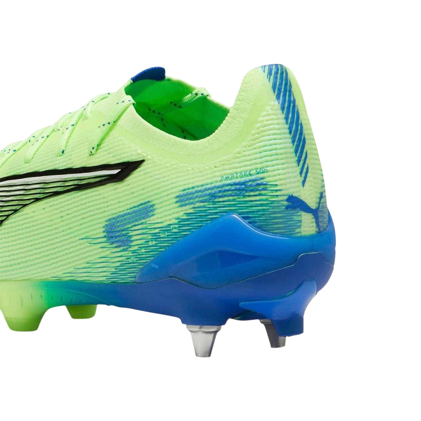 Green - Back - Puma Mens Ultra 5 Ultimate Soft Ground Football Boots