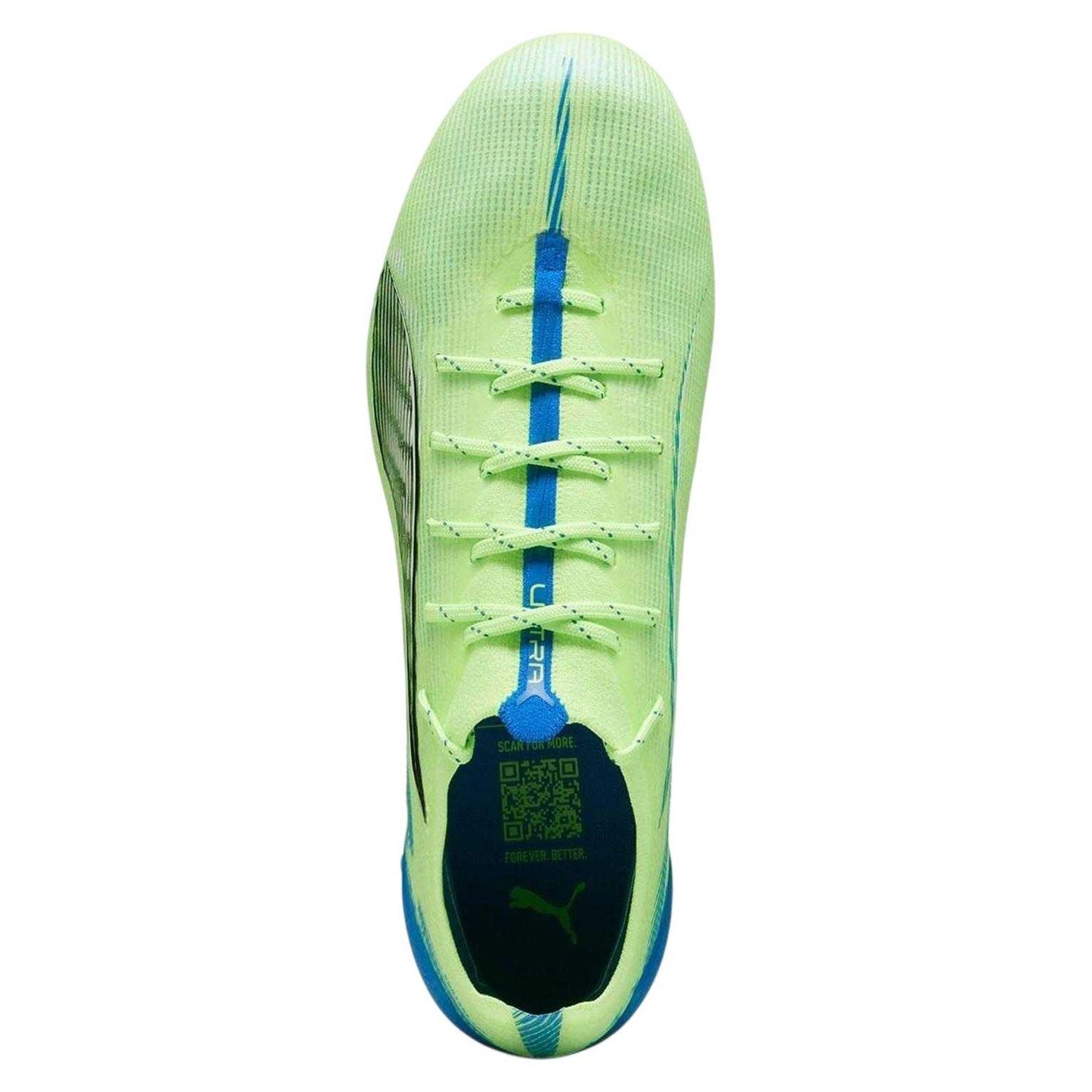Green - Side - Puma Mens Ultra 5 Ultimate Soft Ground Football Boots