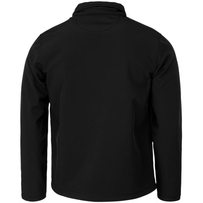 Black - Back - Gelert Mens Logo Soft Shell Jacket