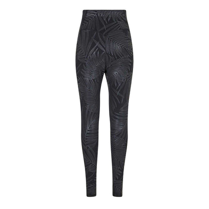Black - Back - USA Pro Womens-Ladies Core Gloss Leggings
