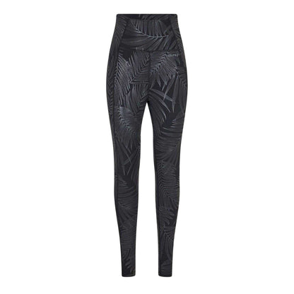 Black - Front - USA Pro Womens-Ladies Core Gloss Leggings