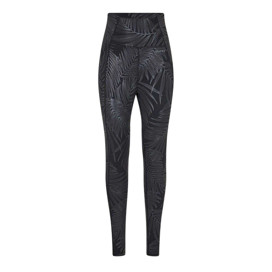 Black - Front - USA Pro Womens-Ladies Core Gloss Leggings
