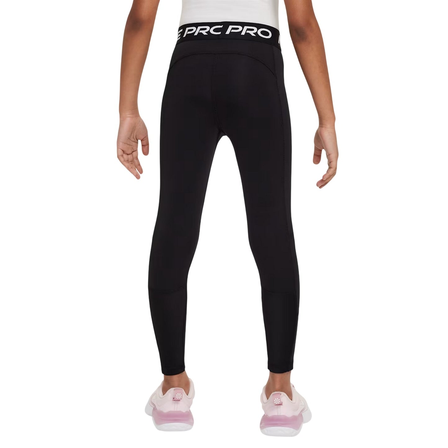 Black - Back - Nike Childrens-Kids Pro Leggings