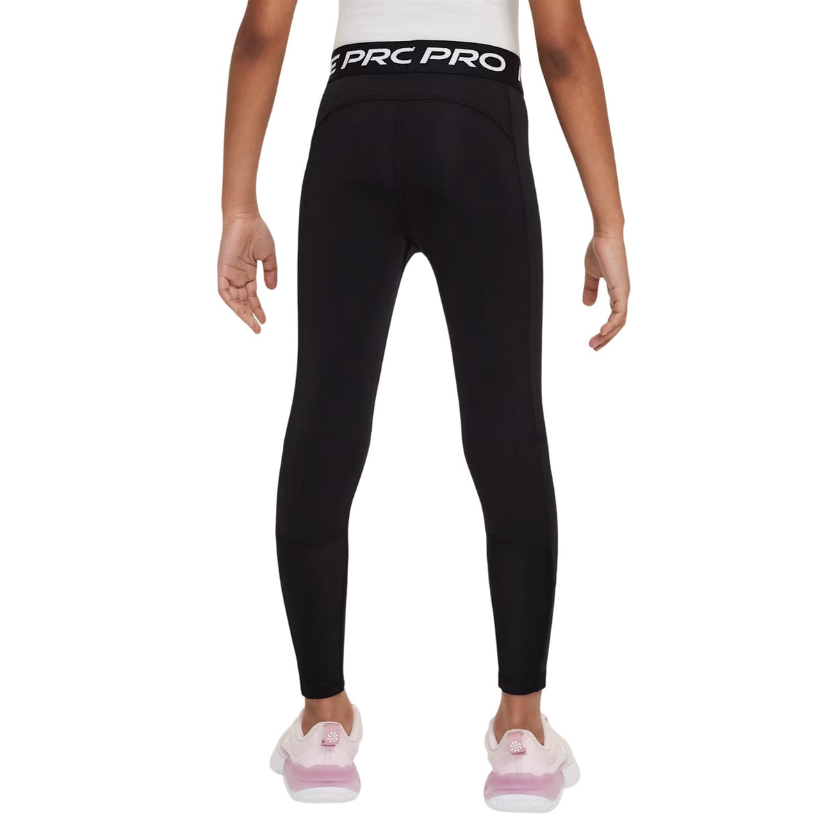 Black - Back - Nike Childrens-Kids Pro Leggings
