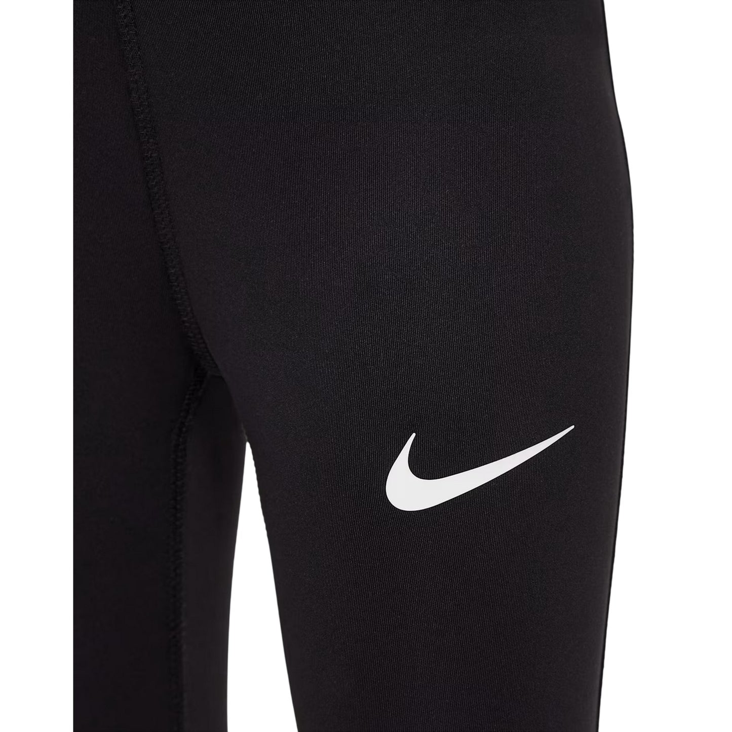 Black - Side - Nike Childrens-Kids Pro Leggings