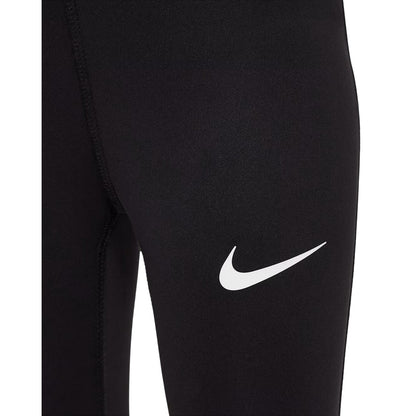 Black - Side - Nike Childrens-Kids Pro Leggings