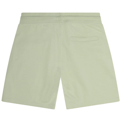 Peppermint-White - Back - Weekend Offender Mens Parma Logo Sweat Shorts