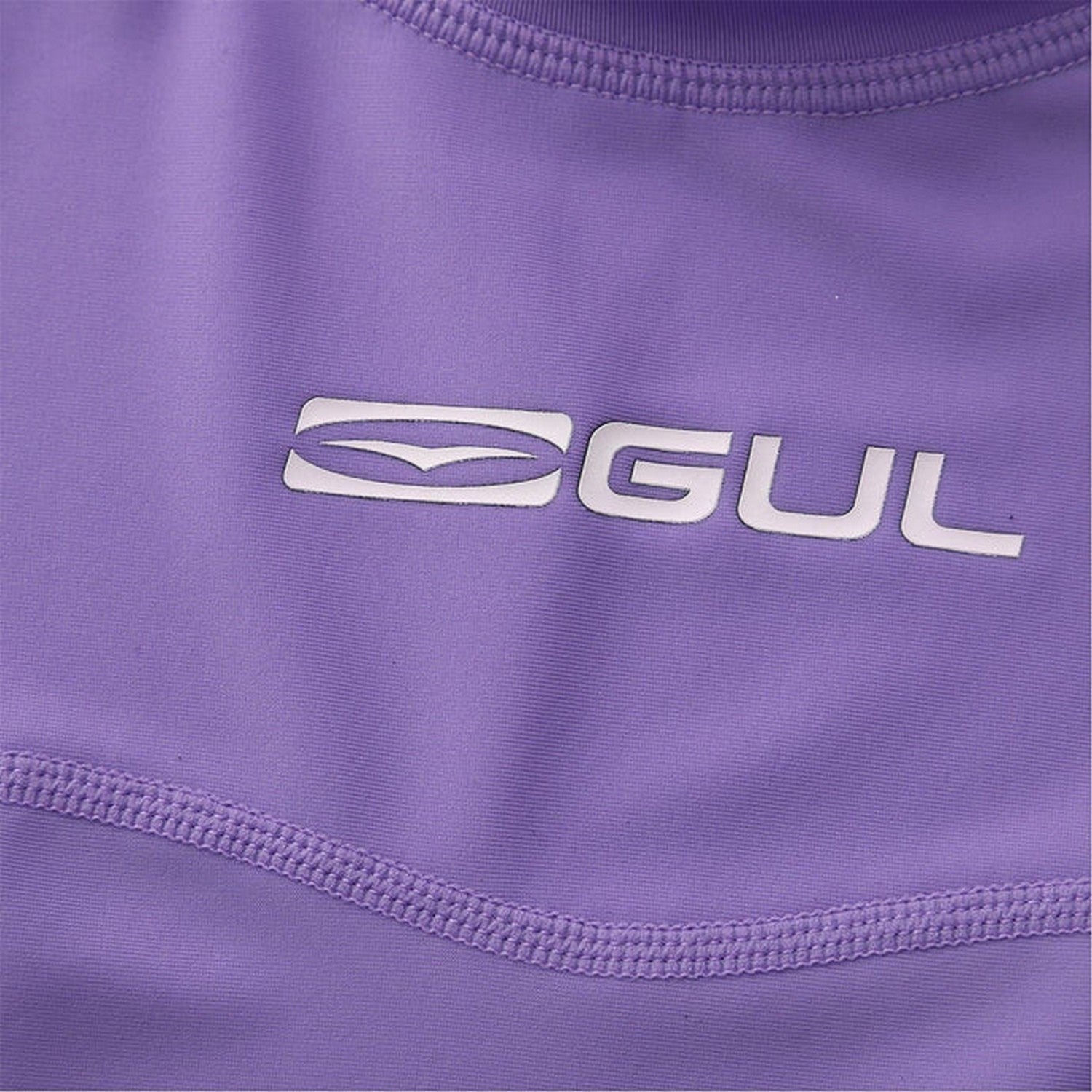 Purple - Pack Shot - Gul Womens-Ladies Floral Rash Guard
