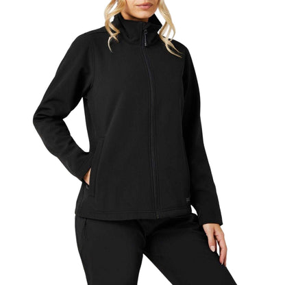 Black - Side - Gelert Womens-Ladies Soft Shell Jacket
