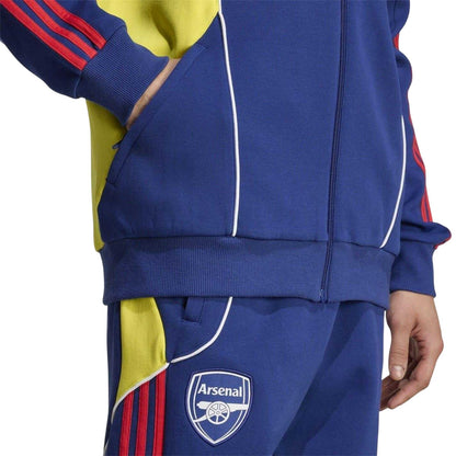 Blue-Yellow - Lifestyle - Arsenal FC Unisex Adult Gunners Cotton Sport Track Top