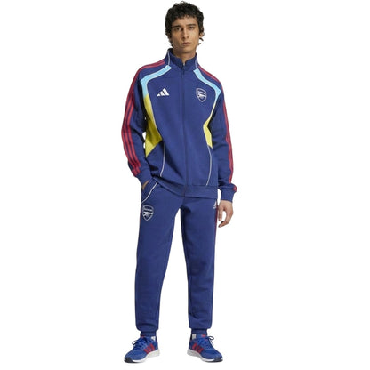 Blue-Yellow - Pack Shot - Arsenal FC Unisex Adult Gunners Cotton Sport Track Top