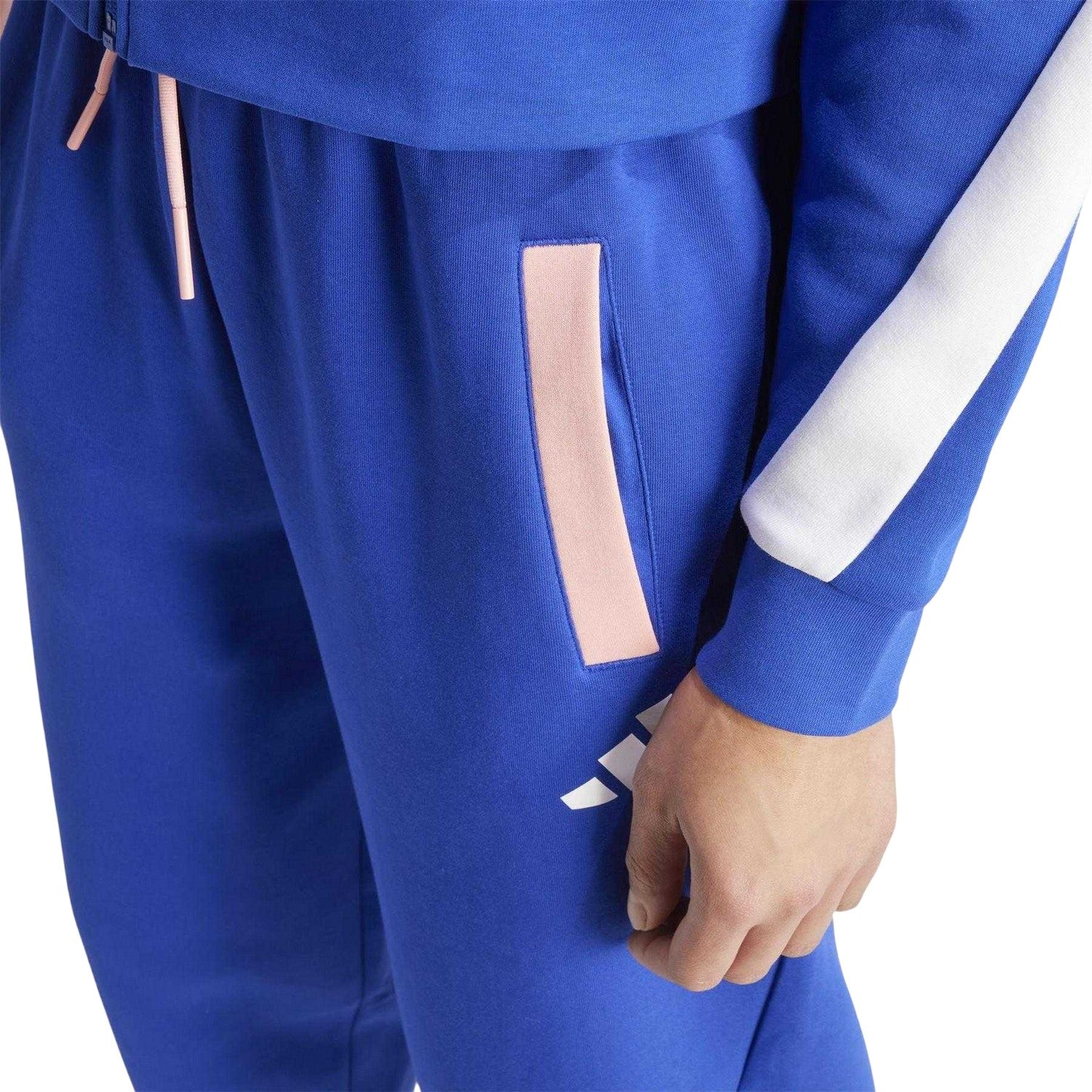 Lucid Blue - Lifestyle - Adidas Womens-Ladies Team Relaxed Fit Sweatpants