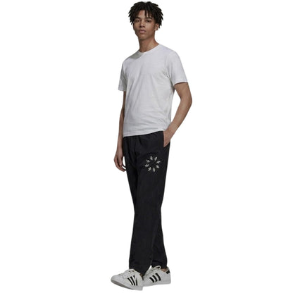 Black - Pack Shot - Adidas Mens Adicolor Spinner Joggers