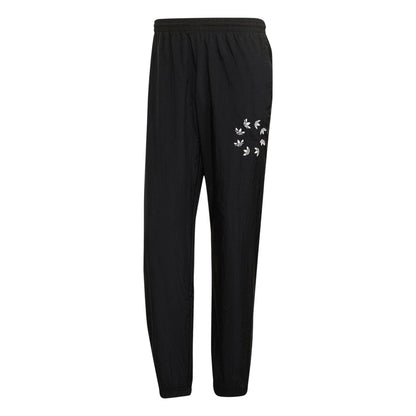 Black - Front - Adidas Mens Adicolor Spinner Joggers