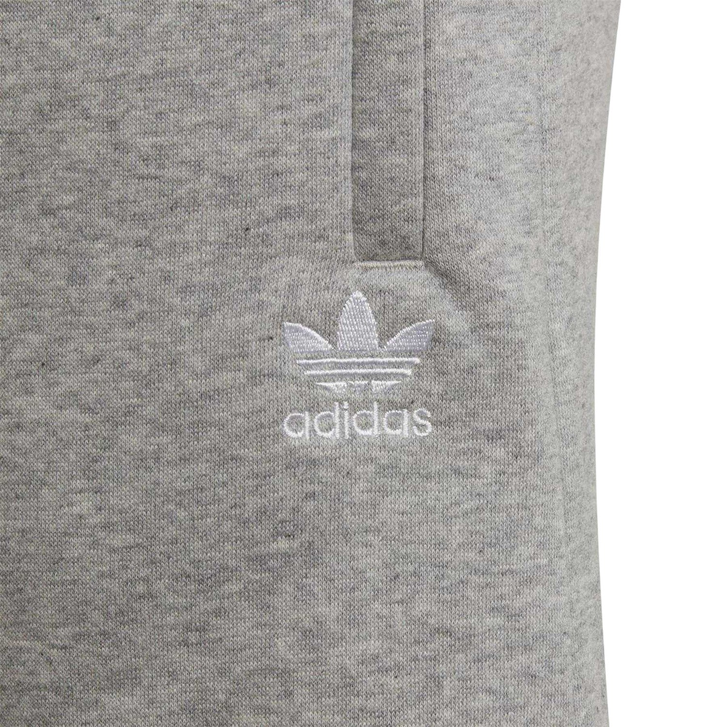Grey - Side - Adidas Childrens-Kids Adicolor Essentials Shorts