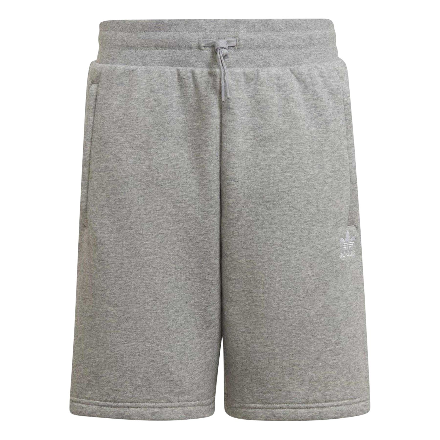 Grey - Front - Adidas Childrens-Kids Adicolor Essentials Shorts
