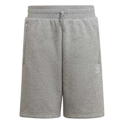 Grey - Front - Adidas Childrens-Kids Adicolor Essentials Shorts