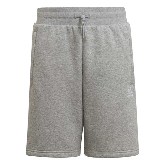 Grey - Front - Adidas Childrens-Kids Adicolor Essentials Shorts