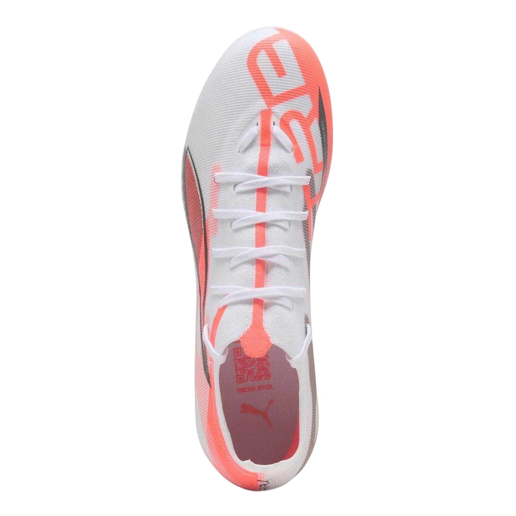 White - Side - Puma Mens Ultra 5 Match Football Boots