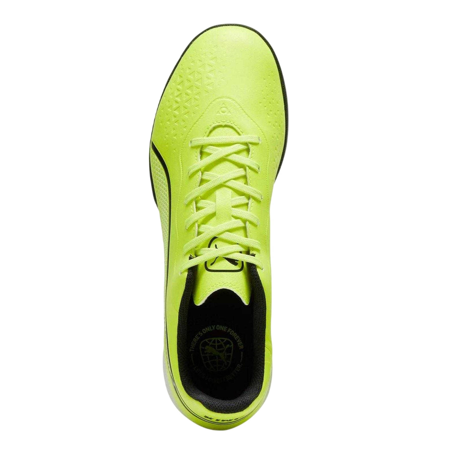 Lime - Side - Puma Mens King Match Synthetic Football Boots