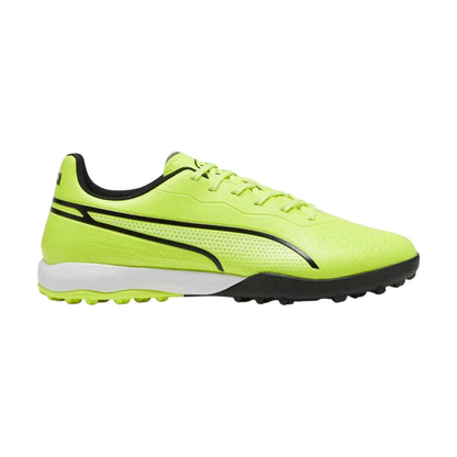 Lime - Front - Puma Mens King Match Synthetic Football Boots