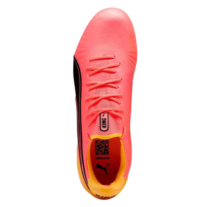 Orange - Side - Puma Mens King Ultimate Tricks Firm Ground Football Boots