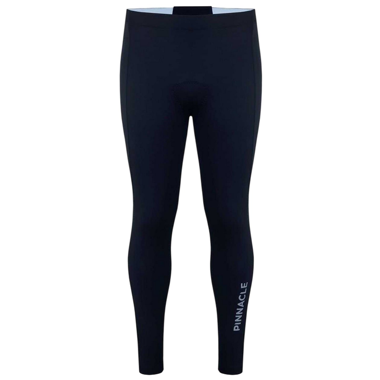Black - Front - Pinnacle Mens Cycling Leggings