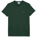 Green - Front - Lacoste Unisex Adult Pima Cotton T-Shirt