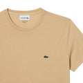 Beige - Back - Lacoste Unisex Adult Pima Cotton T-Shirt