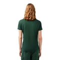 Green - Back - Lacoste Unisex Adult Pima Cotton T-Shirt