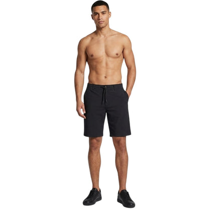 Dark Blue - Side - Boss Mens Slim Chino Shorts