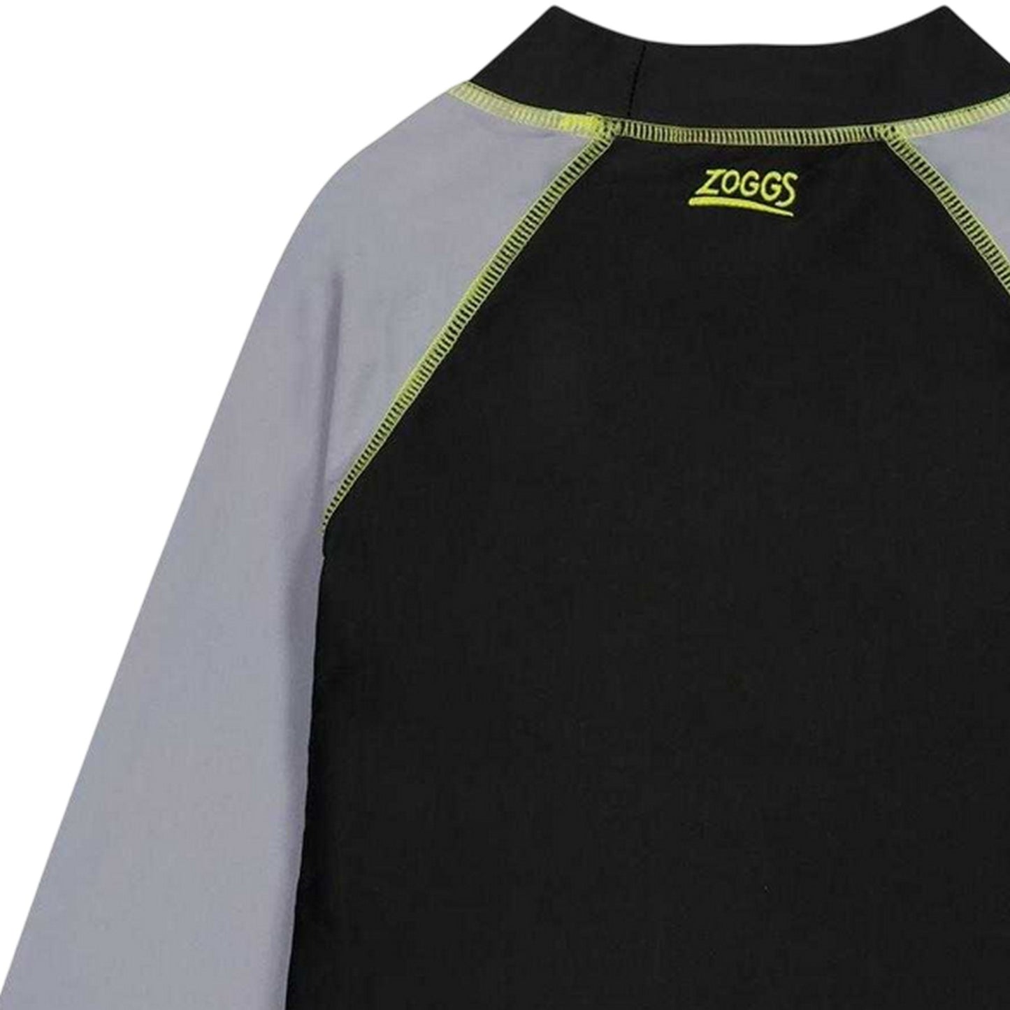 Black - Lifestyle - Zoggs Childrens-Kids Batman Long-Sleeved Swim Top