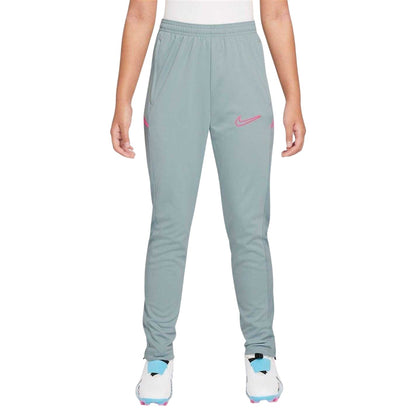 Grey-Pink - Front - Nike Childrens-Kids Training Tracksuit Bottoms