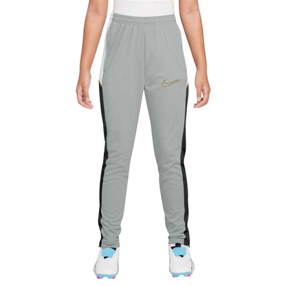 Grey-Gold - Front - Nike Childrens-Kids Training Tracksuit Bottoms