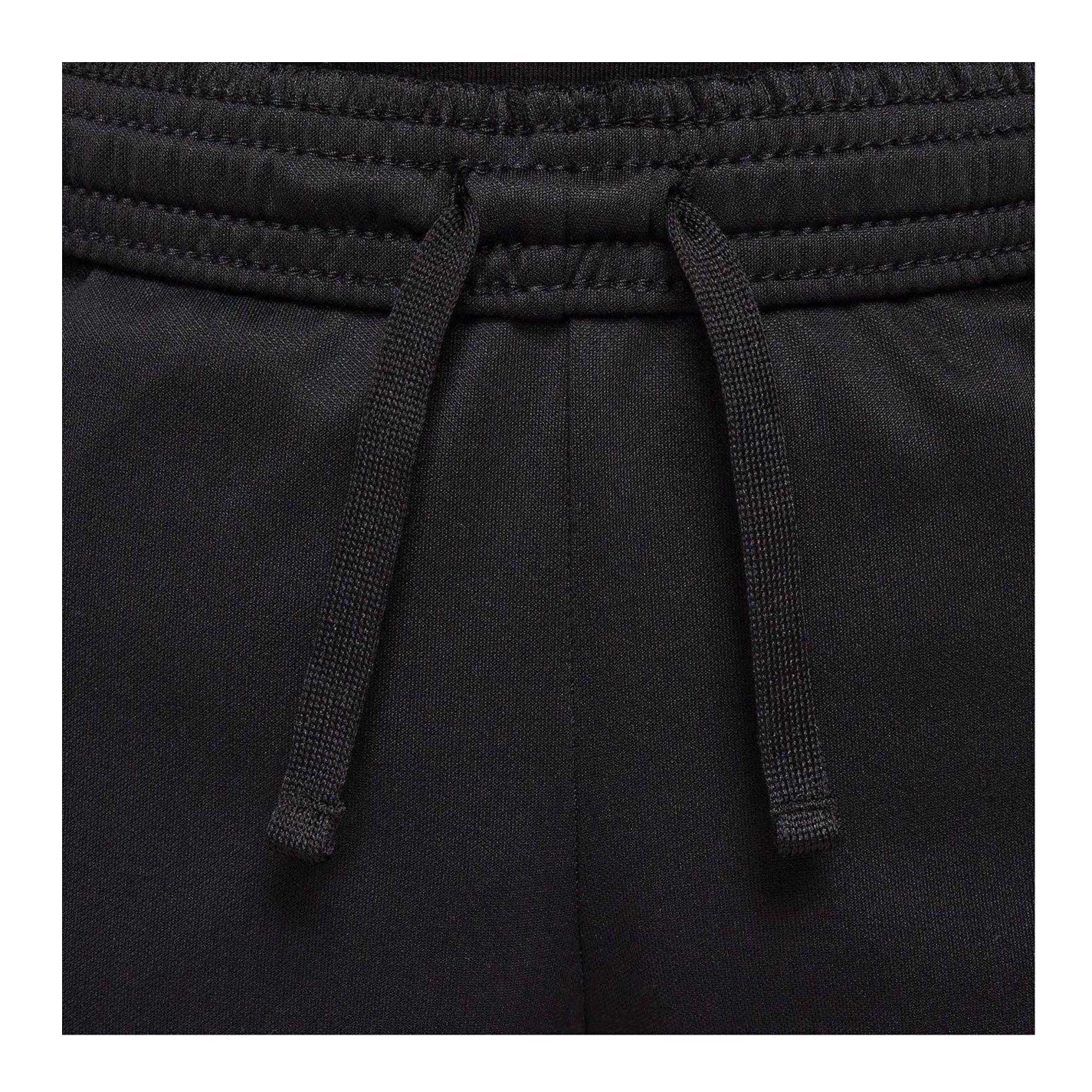 Black-White - Side - Nike Childrens-Kids Training Tracksuit Bottoms