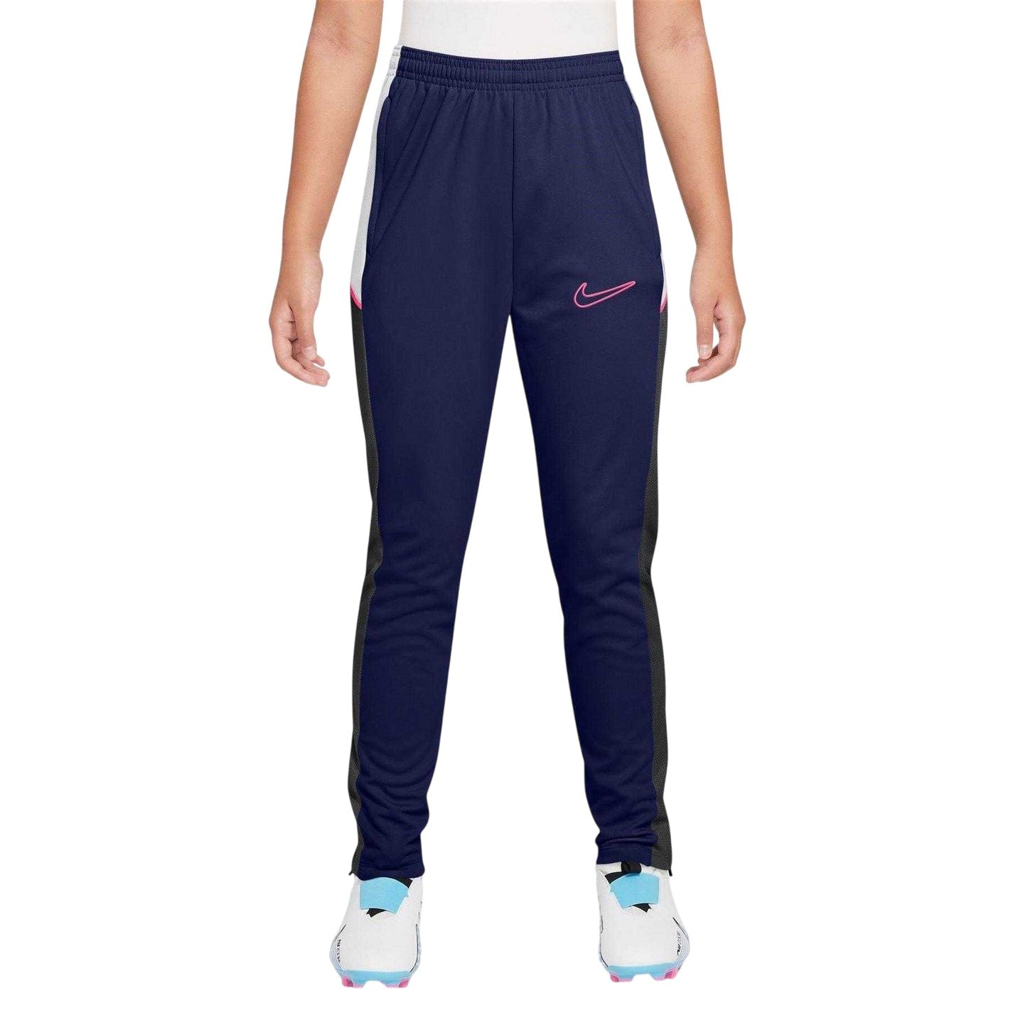 Blue-Pink - Front - Nike Childrens-Kids Training Tracksuit Bottoms