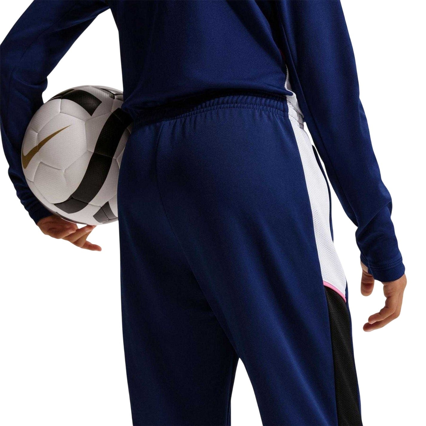 Blue-Pink - Lifestyle - Nike Childrens-Kids Training Tracksuit Bottoms