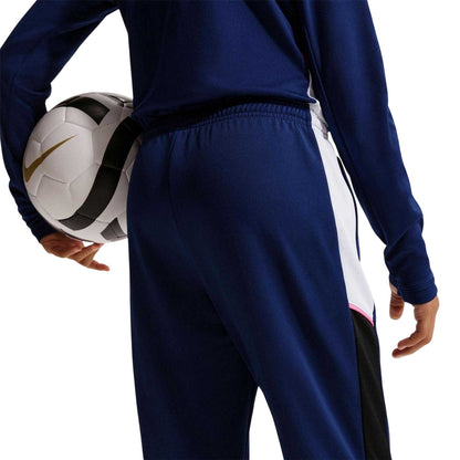 Blue-Pink - Lifestyle - Nike Childrens-Kids Training Tracksuit Bottoms