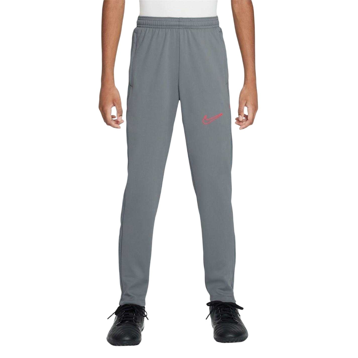 Grey-Black - Front - Nike Childrens-Kids Training Tracksuit Bottoms