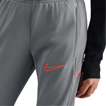 Grey-Black - Lifestyle - Nike Childrens-Kids Training Tracksuit Bottoms