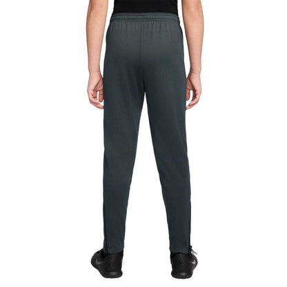 Black-Lime - Back - Nike Childrens-Kids Training Tracksuit Bottoms