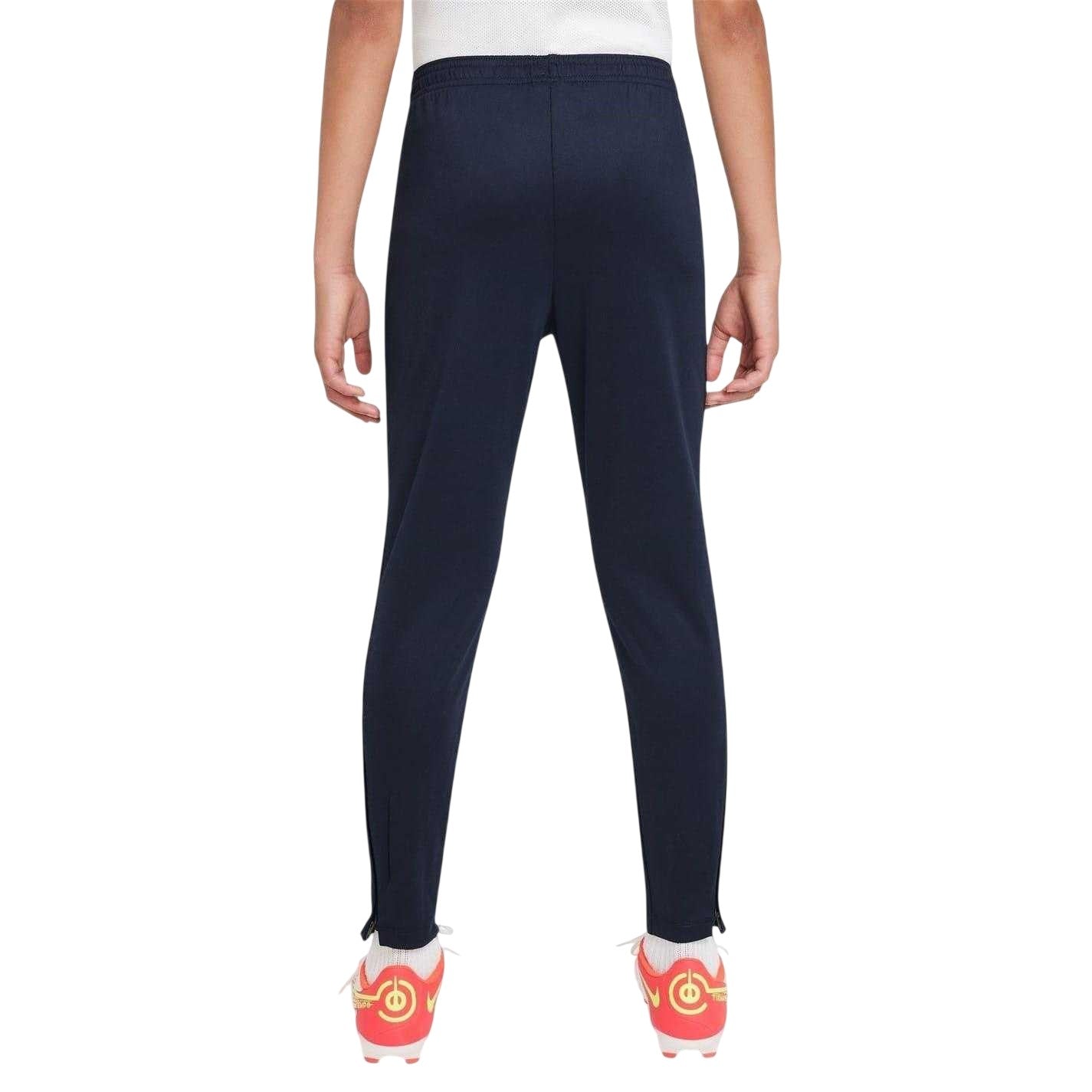 Obsidian Black-White - Back - Nike Childrens-Kids Training Tracksuit Bottoms